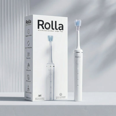 מברשת שיניים חשמלית – סיבוב כפול חכם 