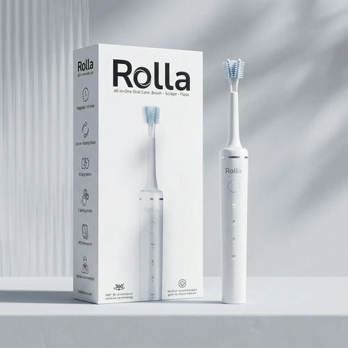 Brosse à Dents Électrique – Double Rotation Intelligente